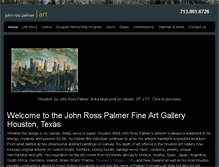 Tablet Screenshot of johnpalmerart.com